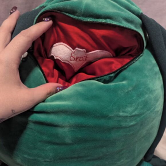 Disney Christmas 2025 Lil Rin Rin Plush Badge Red New